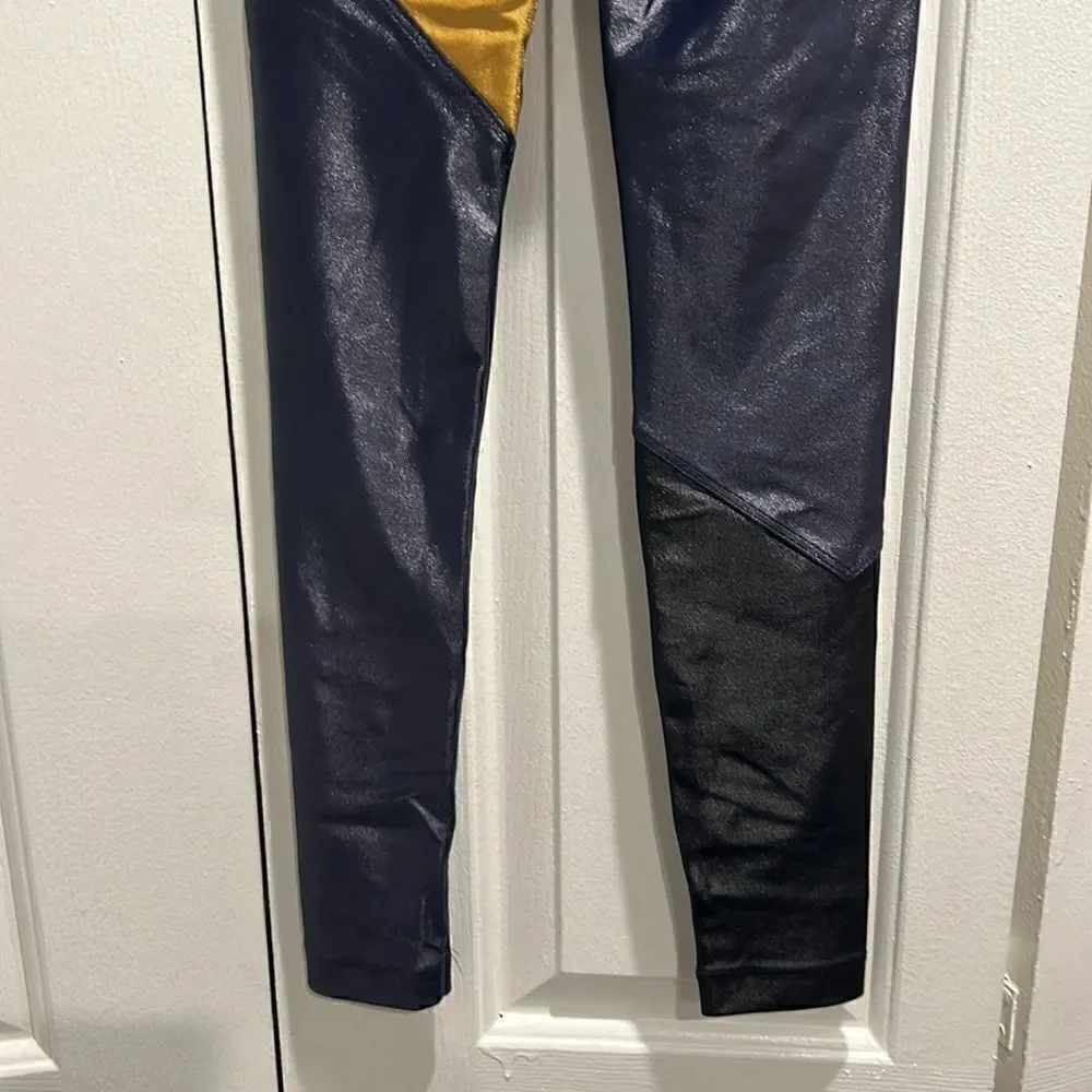 NWT Koral Navy/Black/gold Appeal Infinity Leggings, Size XS - Picture 5 of 9